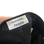 Reformation High & Skinny Jeans Faded Black Distressed Women’s Size 25 Ankle Photo 10