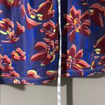 Athleta  Vibrant Floral Mini Skirt - Blue and Red Photo 2