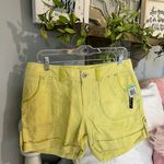 INC Linen Shorts Endless Summer Lemon Lime International Concepts 8Petite Photo 7