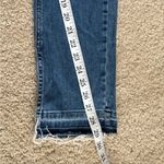 ANINE BING  Front Pocket SplitHem Blue Mid Rise Straight Fray Ankle Jeans Size 28 Photo 15