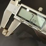 Vintage Signed 925 Gold Over Sterling Silver Emerald Cut Clear CZ Ring Size 8 5g Photo 9