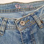 Angel Jeans Strech Embossed wing design with Bling detailing - Rhinestone rivets Photo 4
