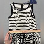 Peter Som Peter‎ Som for DesigNation Size 0 NWT Kohl's White Black Floral Striped Dress Photo 13