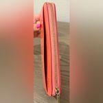 Lanvin En Bleu Sparkle Zip Around Wallet Pink Photo 2