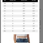 Garage Ultra High Rise Yoke Front Western Jeans Bedford Blue Womens Size 0 Retro Photo 10