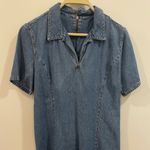 Coldwater Creek Vintage  Collared denim dress. Size 12. Made in USA Photo 1