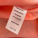 Marea Colette Coral Multi Floral Short Puff Sleeves Cottagecore Midi Dress Large Pink Photo 9