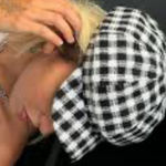 Marcus Collection Marcus Adler Plaid Newsboy
Cap‎ Hat Women's Black Photo 0