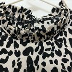 Source Unknown Leopard Print Blouse Size Small Photo 2