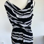New York & Company Black and White Sheath Mini Dress Size M Photo 0