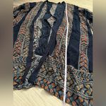 Do Everything In Love  Boho Bohemian Longline Kimono Cardigan | Navy | One Size Photo 5