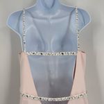 Oyisha NWTJeweled Rhinestone Maxi Long Gown Dress Wedding Prom Size 14‎ Ball White Photo 12