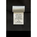 Spiegel Black Shimmer Long Sleeve Tunic Top – Size S Photo 3