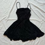 Urban Outfitters Black Mandala Bohemian Print velvet open back mini dress Photo 2