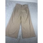 Madewell  The Harlow Superwide Leg Trouser Brushed Twill Light Neutral US 4 NWT Photo 2