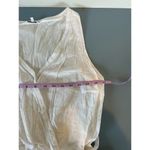 Black Swan  womens romper white cotton size M sleeveless faux wrap Photo 5