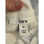 Bar III Wide Leg High Waisted White Dress Pants Size 1X Photo 6