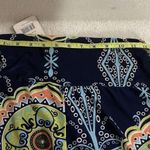 Win Win Wide Leg Floral Palazzo Pants Women’s S/M Blue Size M Photo 4