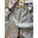 Veronica Beard Plaid Upcollar Schoolboy Dickey Blazer Jacket Size 2 Photo 6