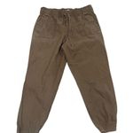 Loft Outlet Women's Brown Jogger Pants Size M Elastic Waist Casual Size M Photo 0