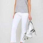 Citizens of Humanity Women's Size 30 White Drew Fray High Rise Crop Jeans Photo 0