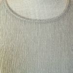 Vince Long Sleeve Crinkle Textured Top in Hayseed Size Large NWOT Photo 3