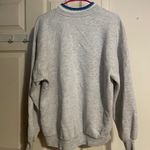 None Womens Vintage 90s Morning Sun Forest Graphic Heather Grey Crewneck Size Medium Photo 3