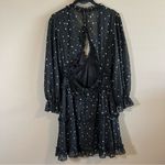 ✨ Women’s Black Silver Star Dress Small Photo 6