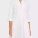 Tuckernuck White Cotton Poplin Royal Shirt Dress Size XL Photo 0