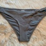 Topshop Velour Knot Bikini Bottoms Light Blue Photo 3