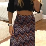 Veronica M Patterned Maxi Skirt Photo 0