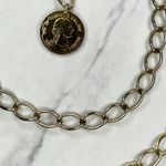 George Washington Coin Metal Chain Link Belt Small/Medium (S/M) ✨ Gold Photo 7