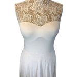 Victoria's Secret Victoria’s Secret Long White Strapless tube dress built in bra 34 D size medium Photo 10