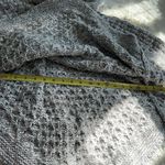 Alexandre Machado Portugal Handknit Hooded Poncho Gray Size undefined Photo 12