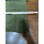 Comfy Long Duster Cadigan Sweater Women Small Chunky Academia Grunge Dark Warm Green Photo 4