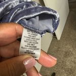 Project RUNWAY Women’s Blue Velvet Poet’s Sleeve XL Top Chic Party Elegant Photo 4