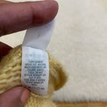 Aerie Happy Place Pale Yellow Oversized Cable Knit Sweater Wool Blend Size S/P. Photo 1