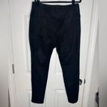 J. McLaughlin  Lori Black Faux Suede Leggings Size XL minimalist modern Photo 2