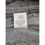 Almost Famous  Gray and Black Boho Top Size Large Smocked Boho Top Photo 5