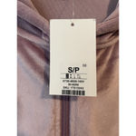 Refuge Hoodie Jacket Womens S Purple Velour Velvet Full Zip Rinestone REBEL NWT Photo 10