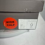 Style & Co  Black Wide Calf Tall Boots 9M MaliAAP Buckle Zip Knee Hig Photo 10