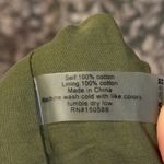 Sundays  Rowan Dress Size Medium in foliage floral green long sleeve cotton mini Photo 8