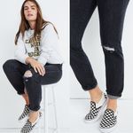 Madewell • The Perfect Vintage Jean in Roxstone Wash: Knee-Rip Edition black Photo 5