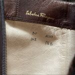 Salvatore Ferragamo Salvador Ferragamo vintage knee high leather boot Photo 7