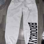 Charlotte Russe white jogger sweatpant Photo 0