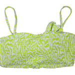 Salt + Cove‎ Juniors' Zoorama Smocked Bandeau Bikini Top in Green L NWT Size undefined Photo 0