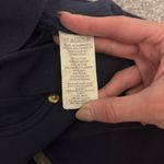 Michael Kors Michael  Dark Blue Pants with Gold Accents and Back Pockets Photo 3