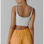 Urban Outfitters BDG Carmen Asymmetrical Purple Rainbow Trim Crop Tank Top Photo 4