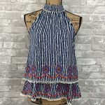 THML  striped embroidered tank top Photo 3