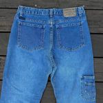 Jordache Vintage Double Knee Carpentar Jeans Blue Medium Wash Denim Photo 5